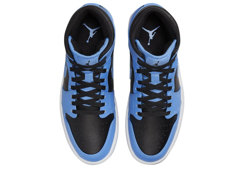 Air Jordan 1 Mid University Blue Black