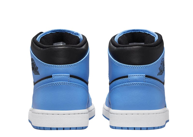 Air Jordan 1 Mid University Blue Black